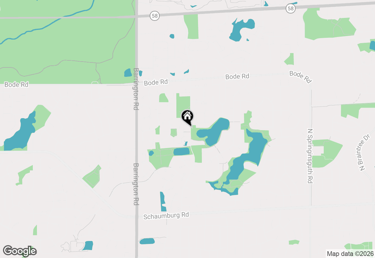 Map of 2323 Oxhill Court, Schaumburg, IL 60194