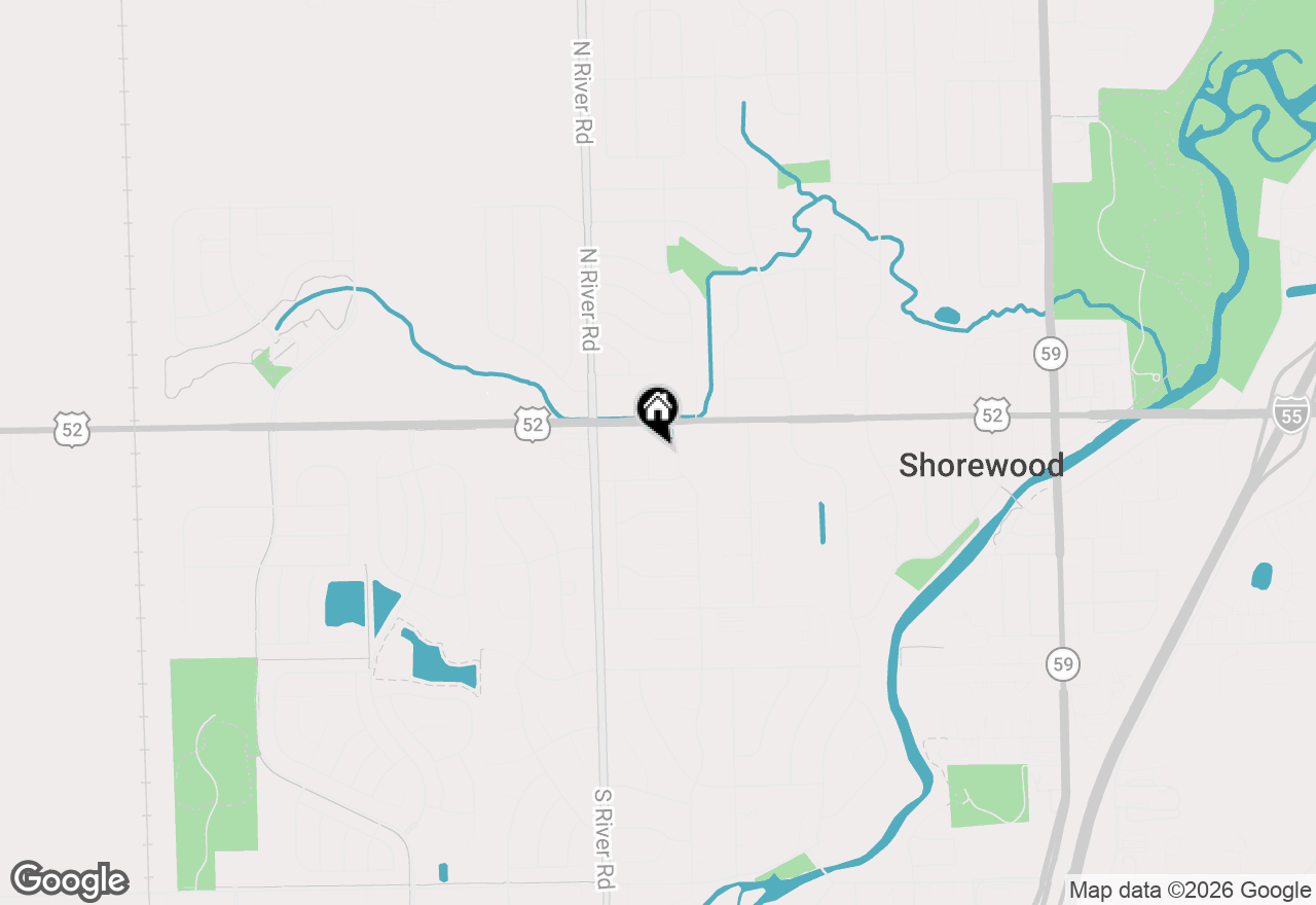 Map of 212 Huntington Court, Shorewood, IL 60404