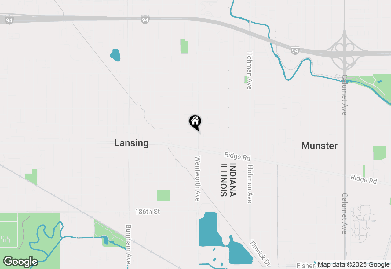 Map of 18122 Wentworth Avenue, Lansing, IL 60438