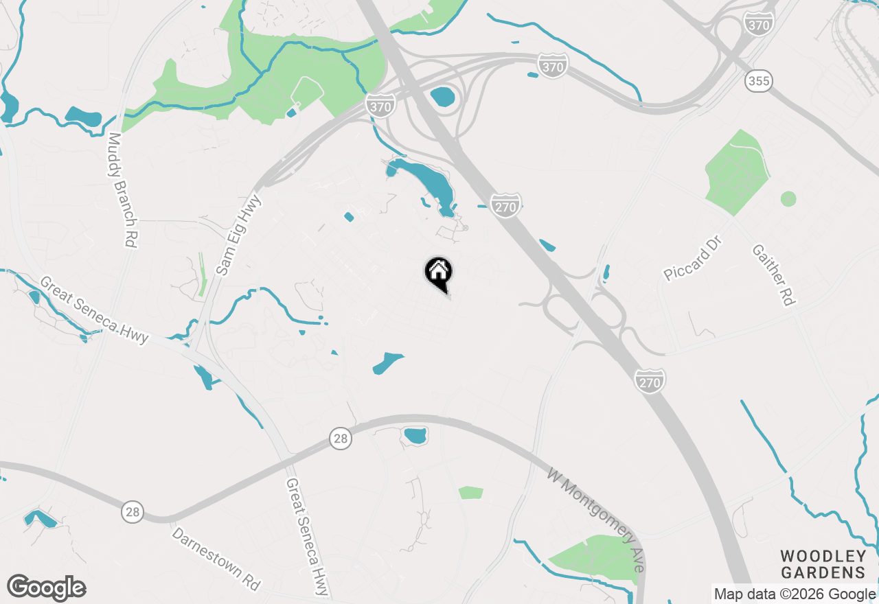 Map of 127 Rubens Dr, Gaithersburg, MD 20878