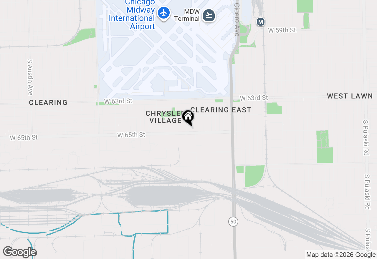 Map of 5039 W 64th Place, Chicago, IL 60638