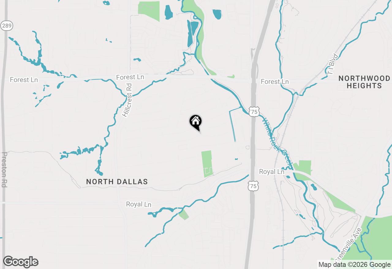 Map of 7530 Yamini Drive, Dallas, TX 75230