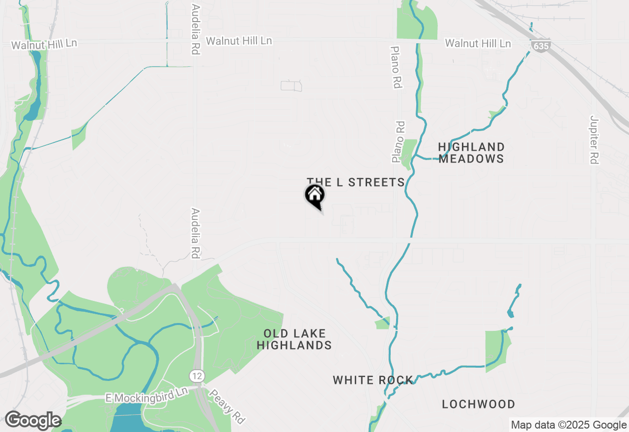 Map of 8604 Lockhaven Drive, Dallas, TX 75238