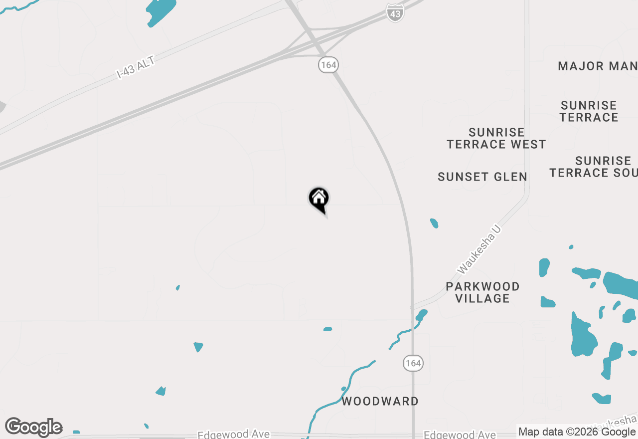 Map of S79W23455 Cheri Ave, Big Bend, WI 53103