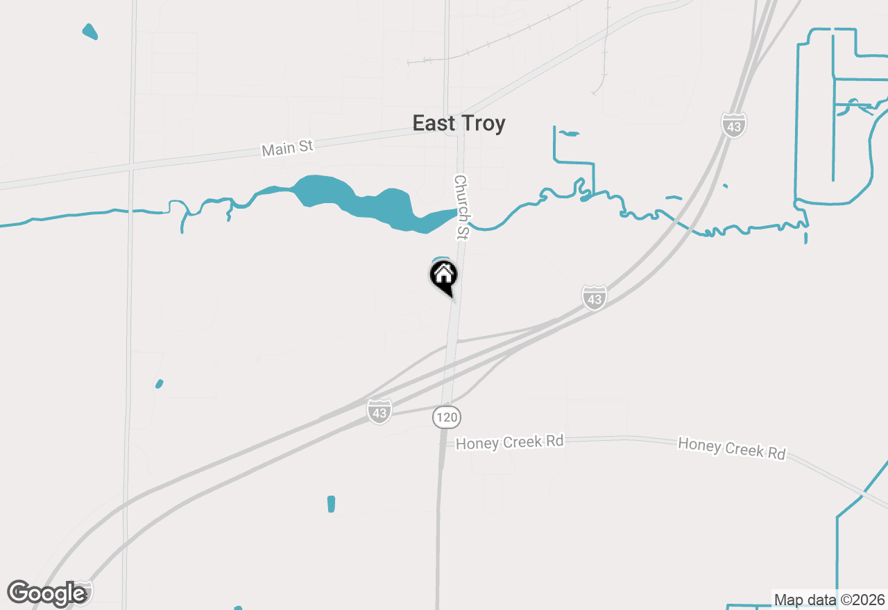 Map of 2901 Autumn Ln, East Troy, WI 53120