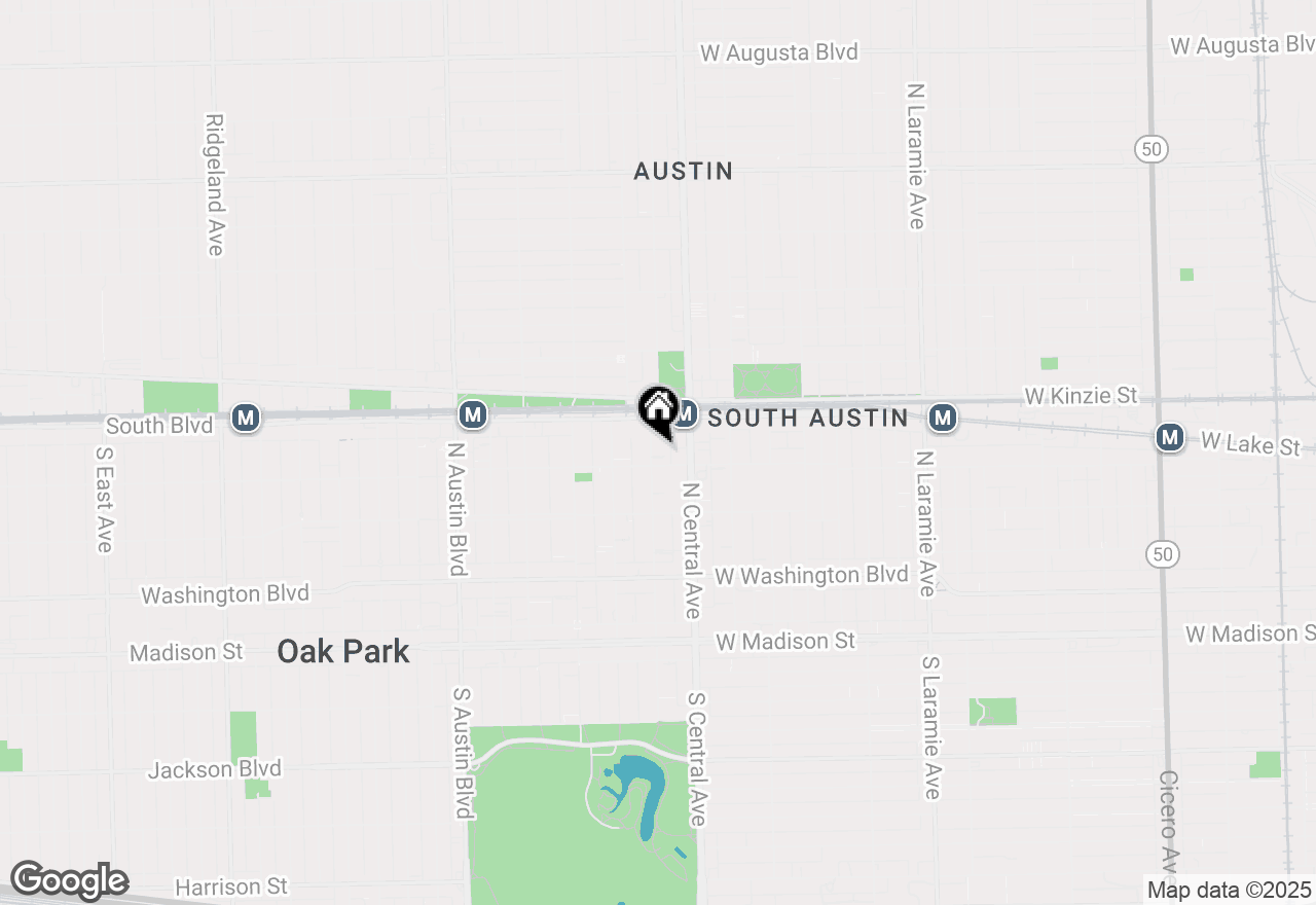 Map of 311 N Parkside Avenue, Chicago, IL 60644
