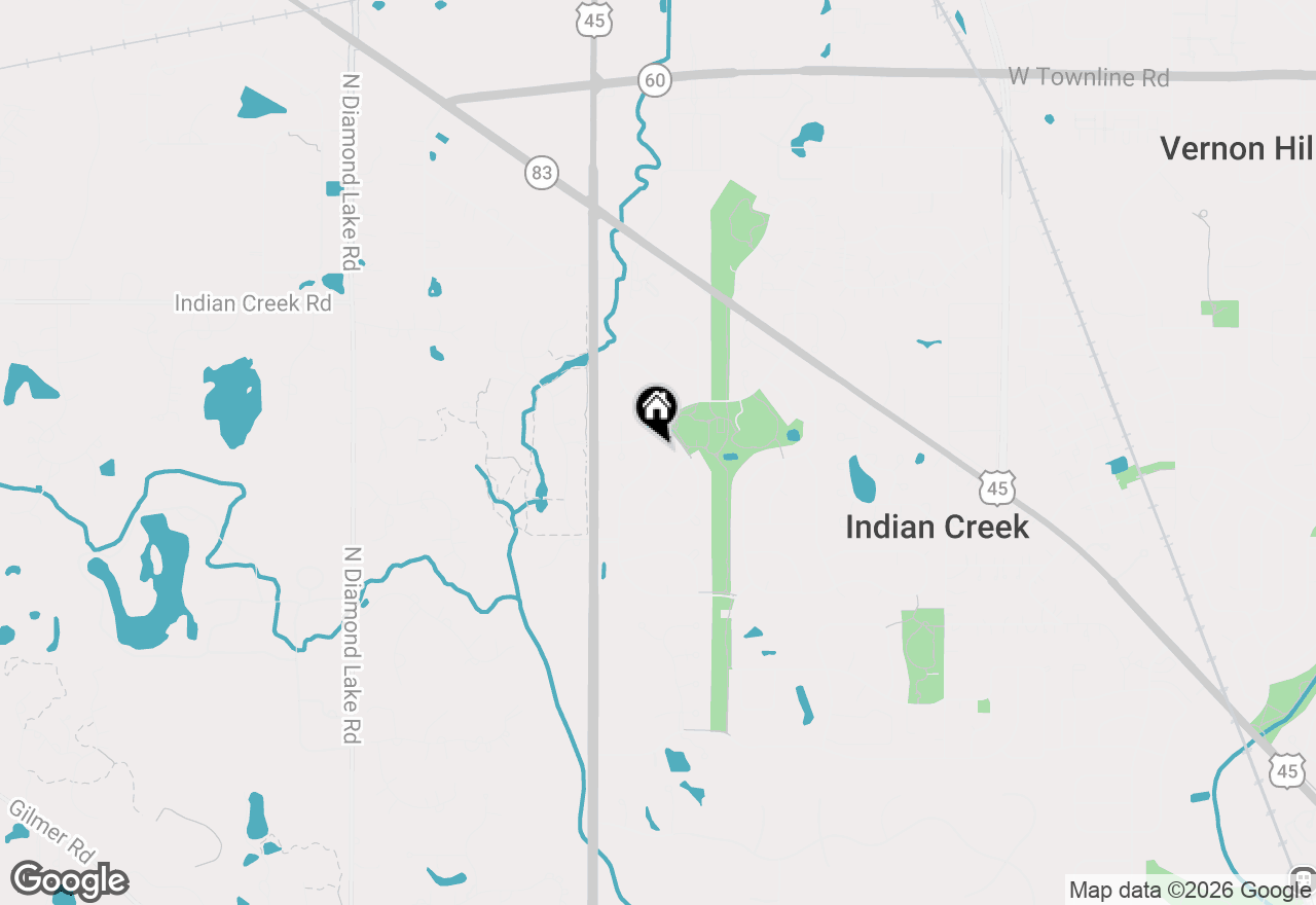 Map of 145 N Royal Oak Drive, Vernon Hills, IL 60061