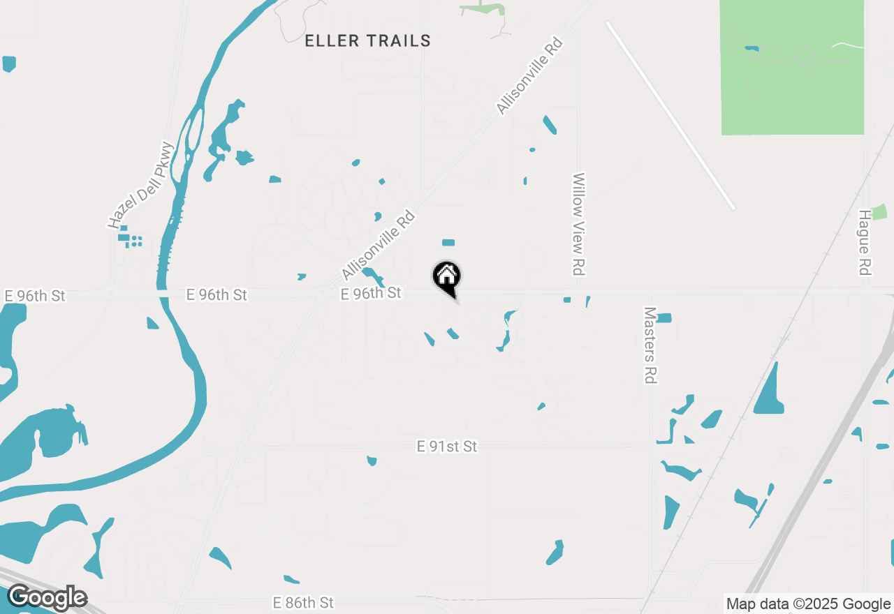 Map of 9518 Bay Vista Drive E, Indianapolis, IN 46250