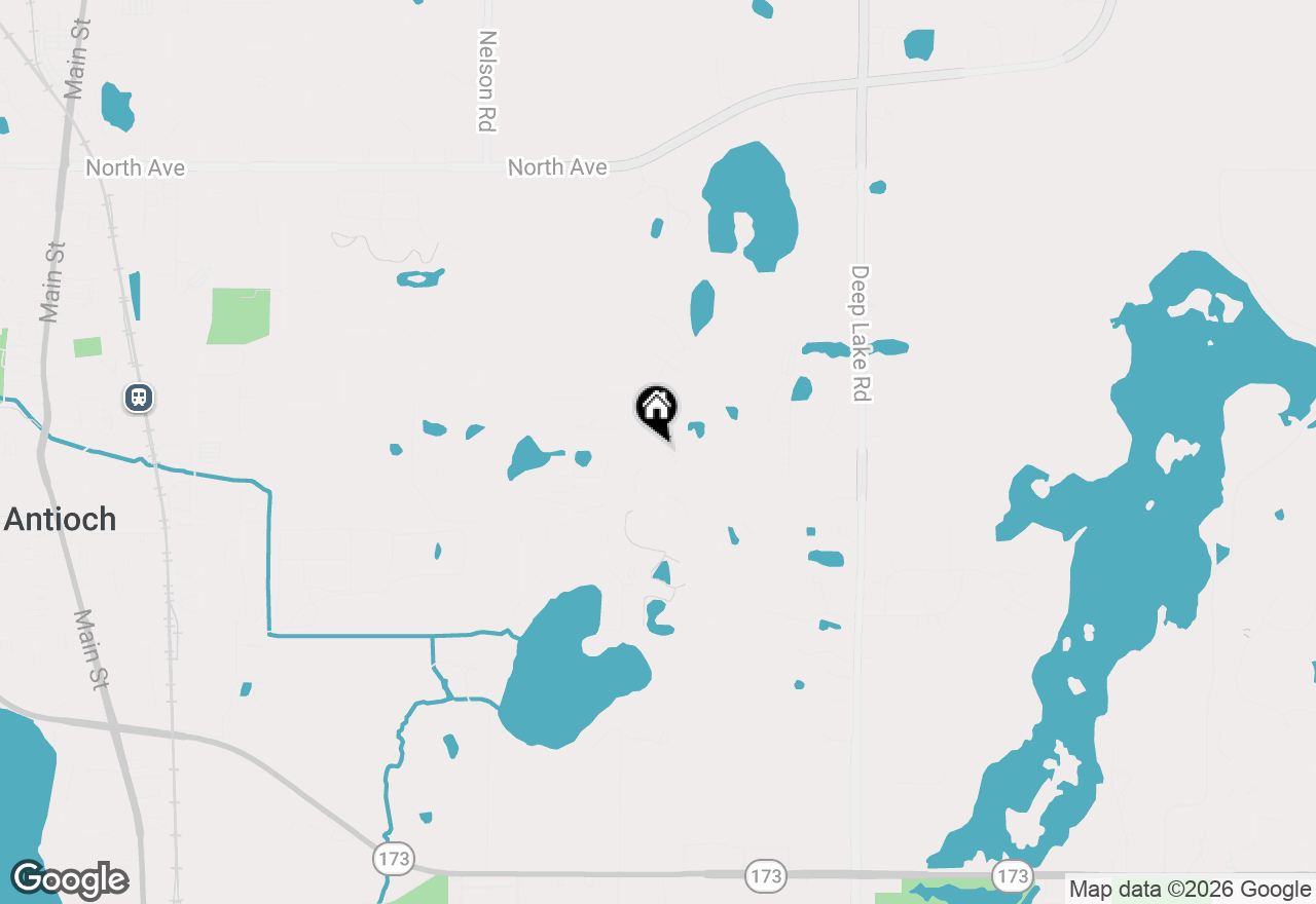 Map of 872 Harvest Court, Antioch, IL 60002