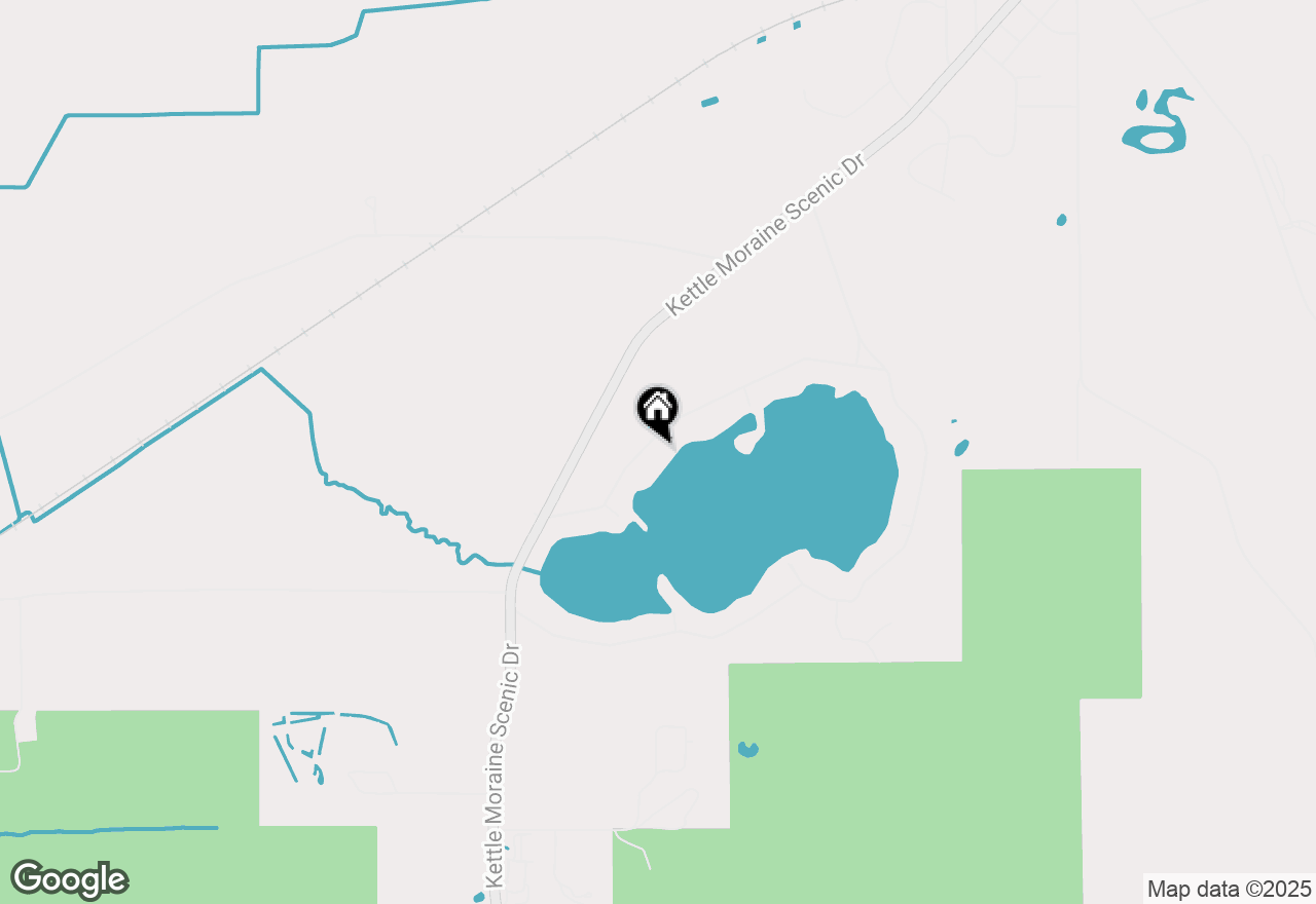 Map of W1397 N Blue Spring Lake Dr, Palmyra, WI 53156