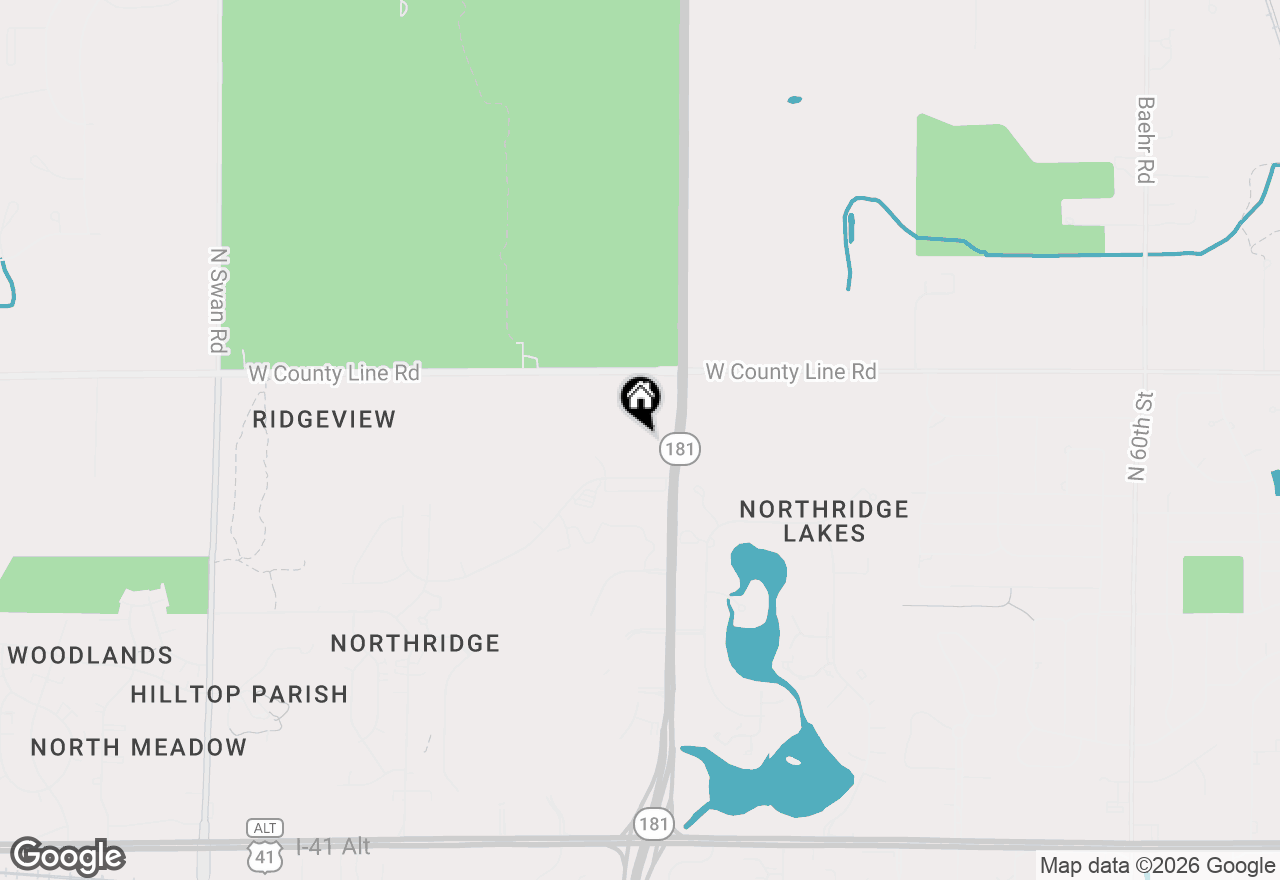 Map of 9455 N 76th St, Milwaukee, WI 53223