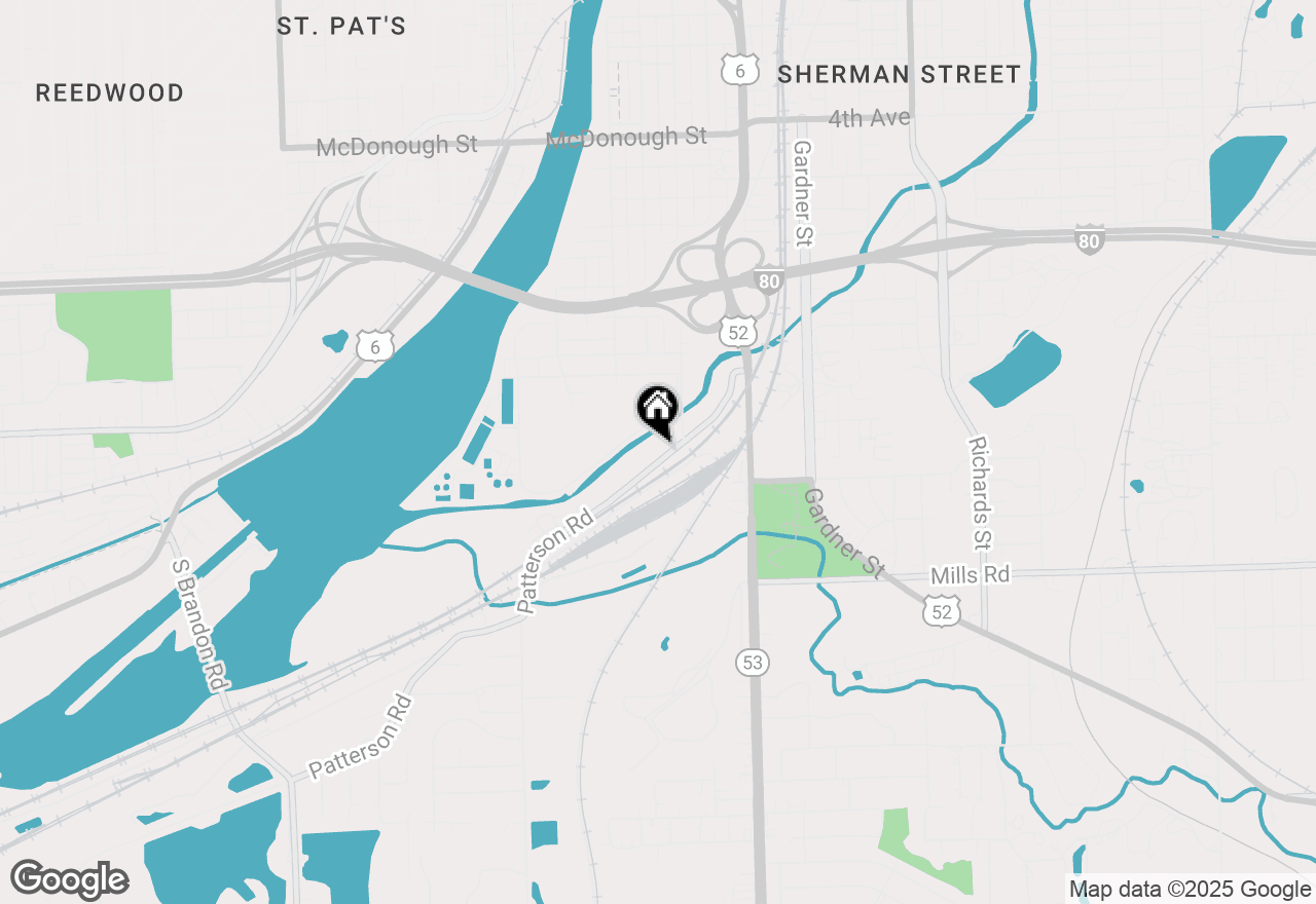 Map of 111 Patterson Road, Joliet, IL 60436
