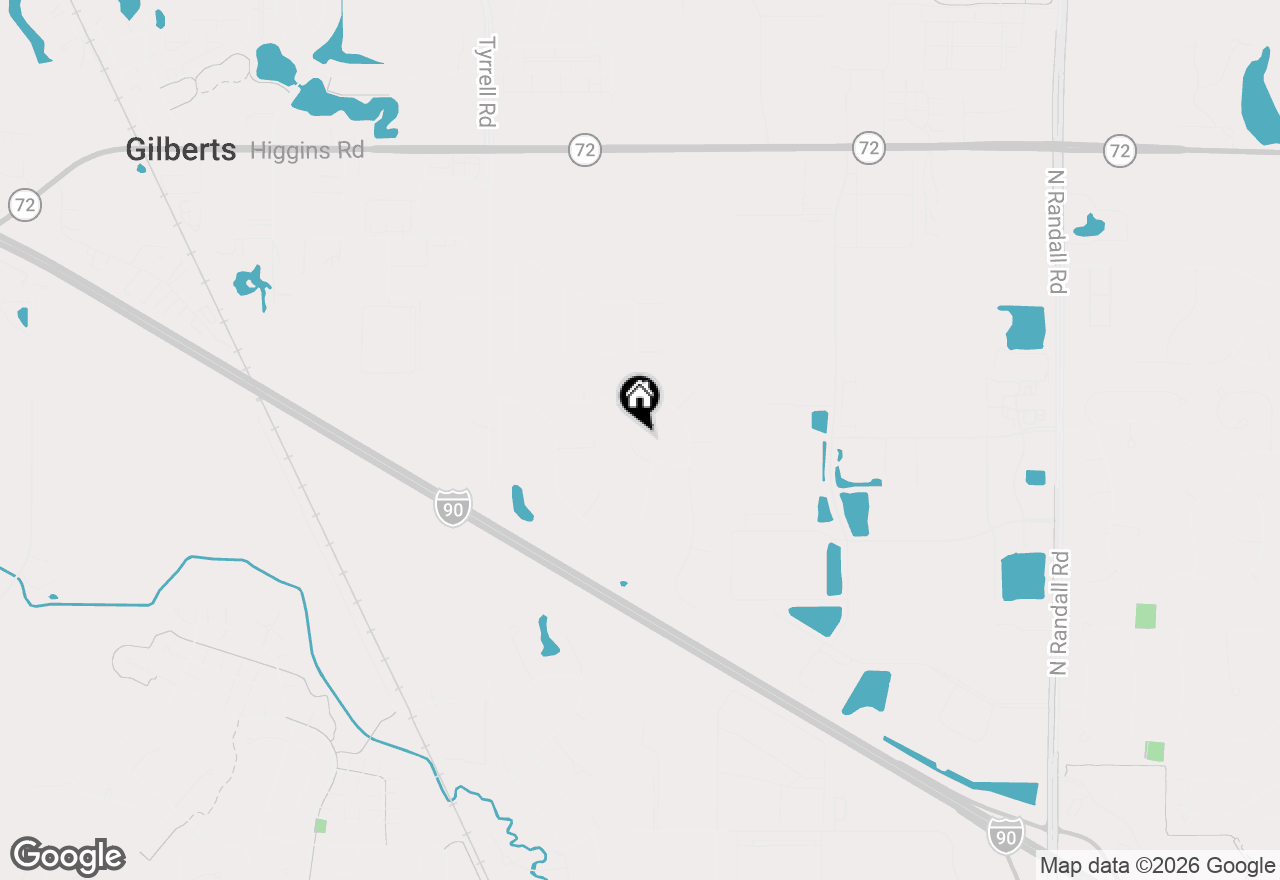 Map of 568 Pamela Court, Gilberts, IL 60136