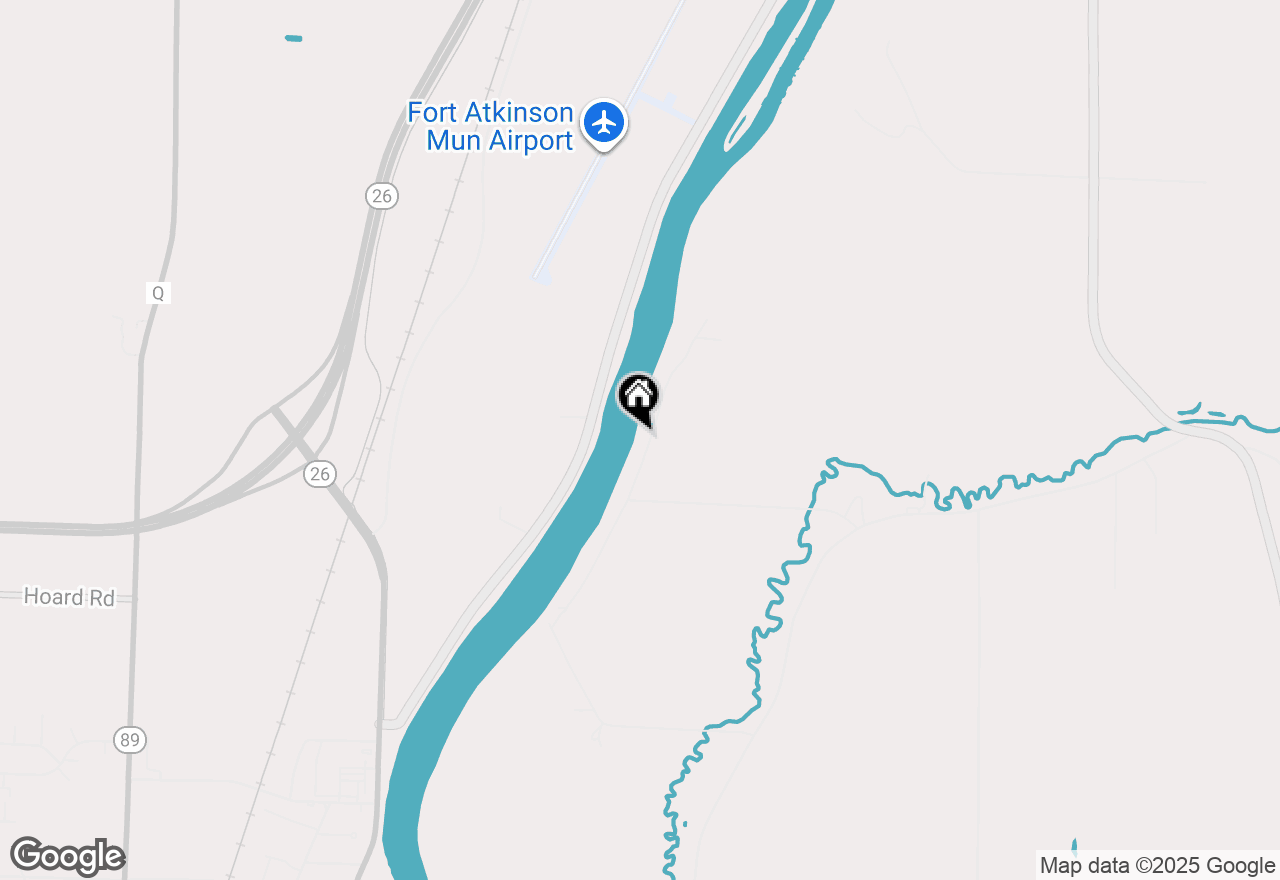 Map of N3105 Buena Vista Dr, Fort Atkinson, WI 53538