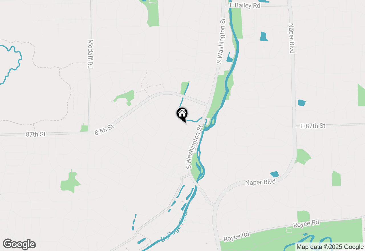 Map of 2201 Worthing Drive #101B, Naperville, IL 60565