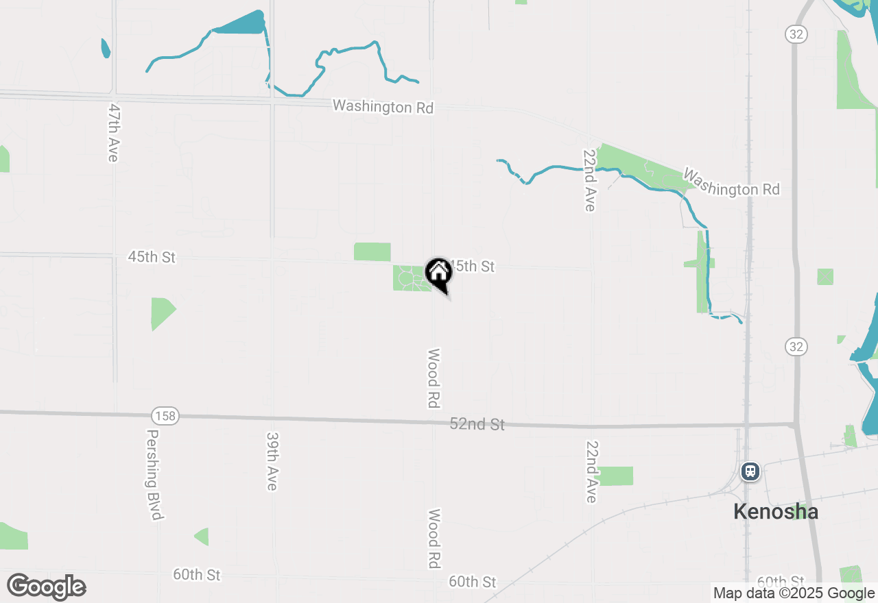 Map of 4613 30th Ave, Kenosha, WI 53144