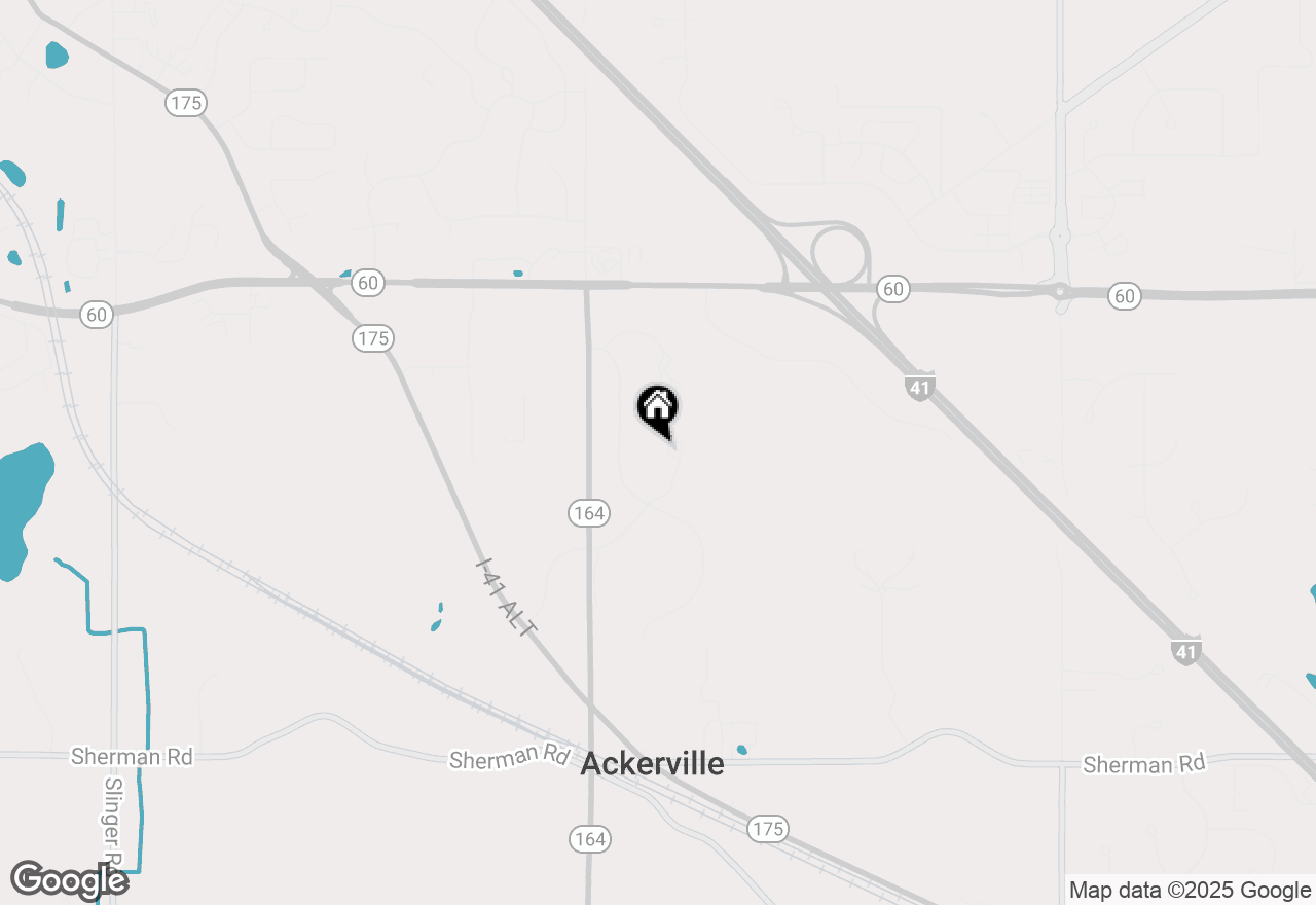 Map of 4434 Foxboro Ct, Slinger, WI 53086