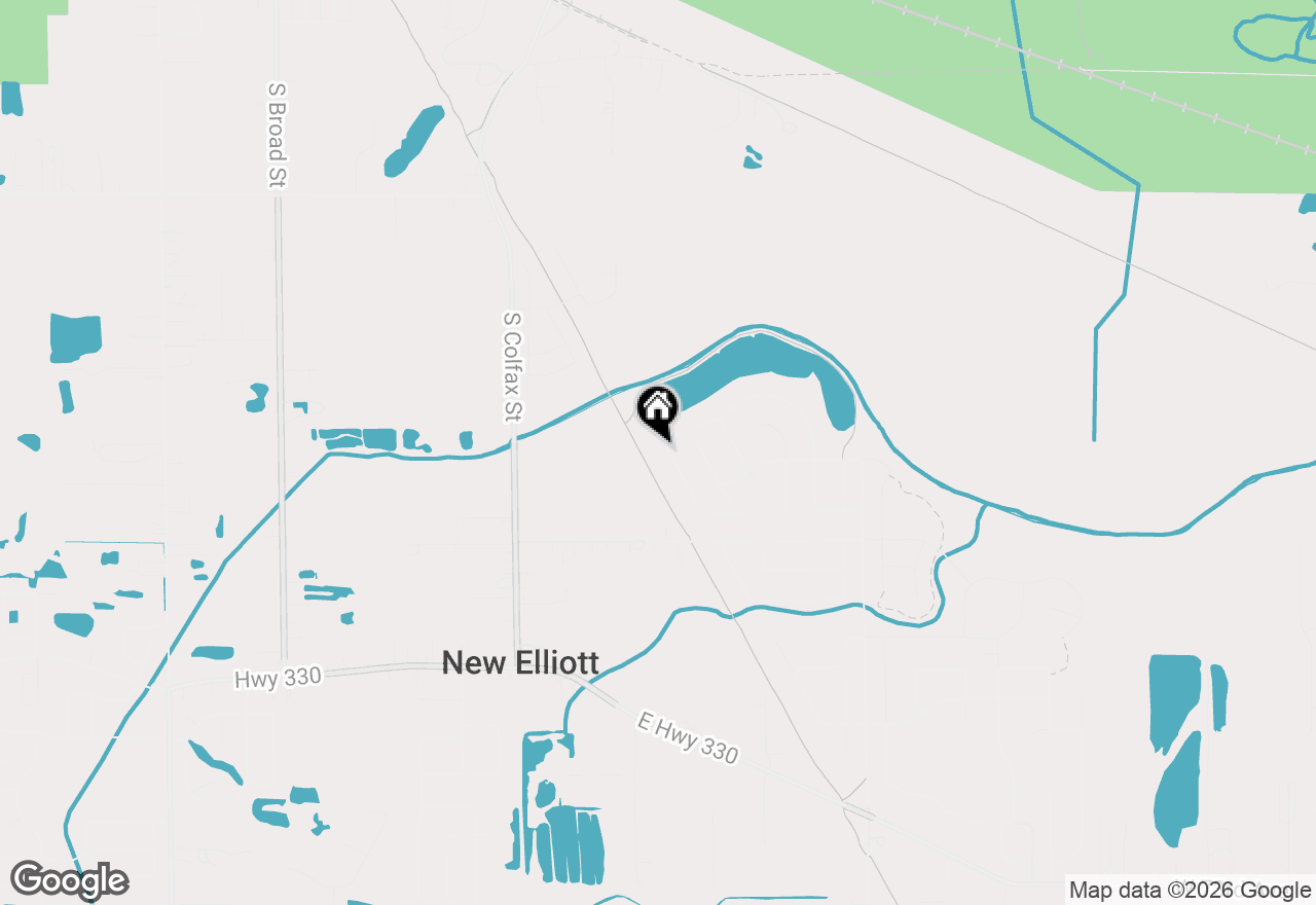 Map of 6528 Tumbleweed Lane, Schererville, IN 46375