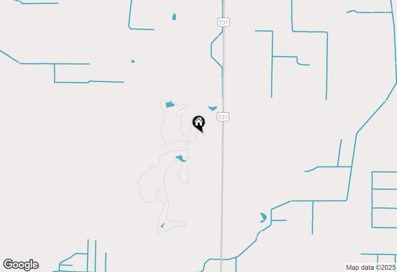 Map of 5708 Fountain View Drive, Wheatfield, IN 46392