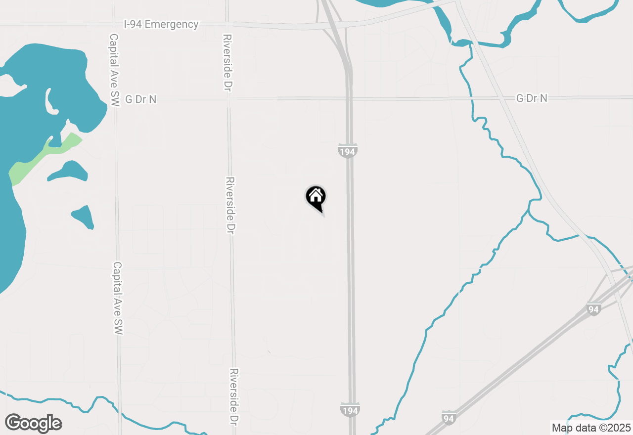 Map of 726 Cambridge Drive, Battle Creek, MI 49015