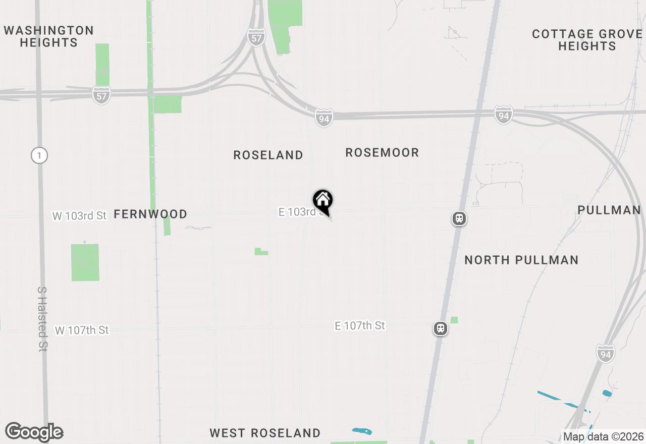 Map of 10320 S Indiana Avenue, Chicago, IL 60628