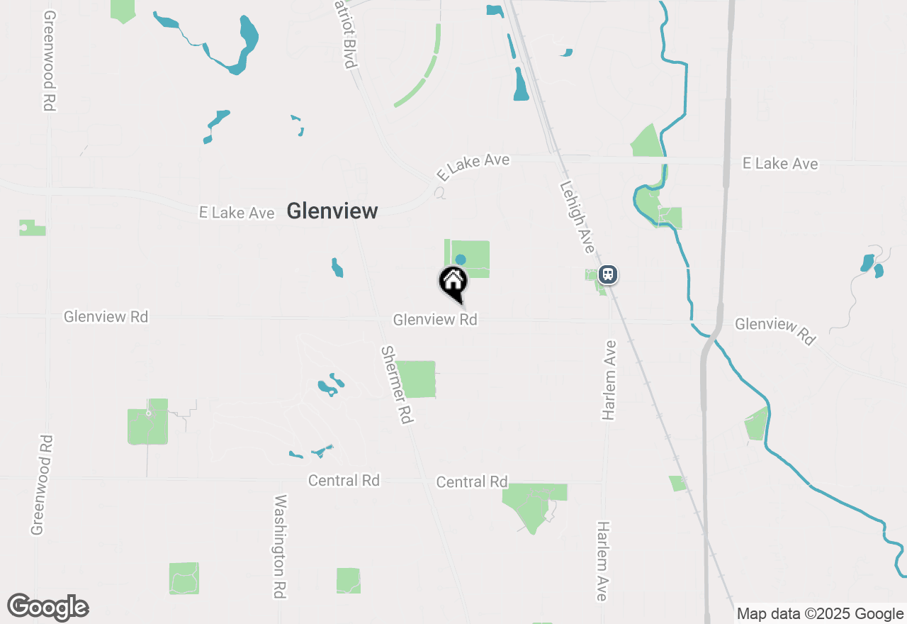 Map of 2244 Glenview Road, Glenview, IL 60025