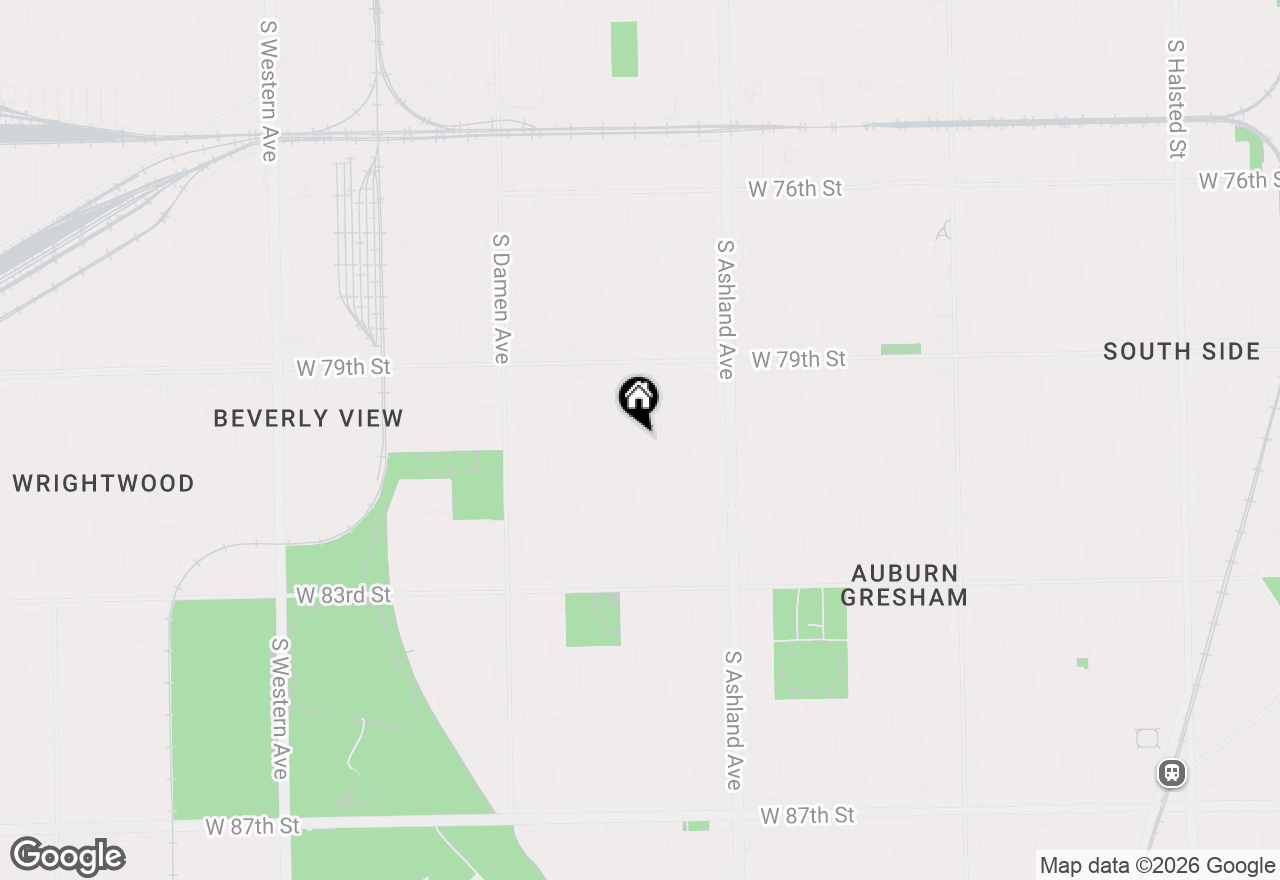 Map of 8020 S Hermitage Avenue, Chicago, IL 60620