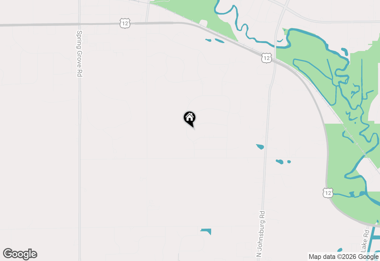 Map of 1717 Spruce Street, Spring Grove, IL 60081