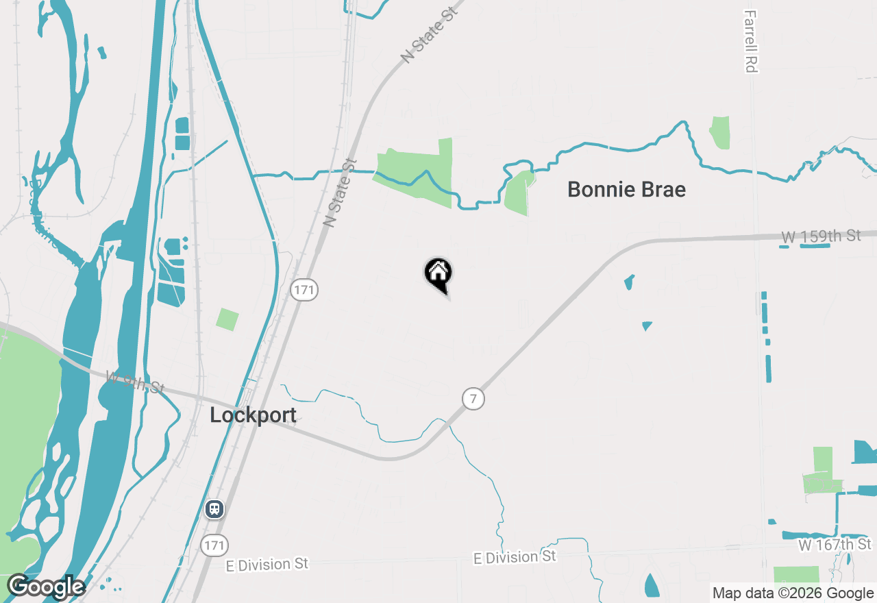 Map of 544 E 2nd Street, Lockport, IL 60441