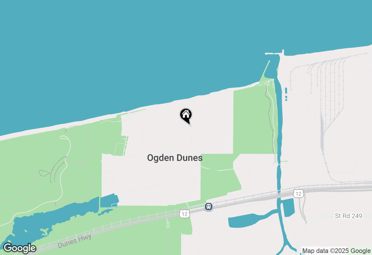 Map of 5 Beach Lane Court, Ogden Dunes, IN 46368