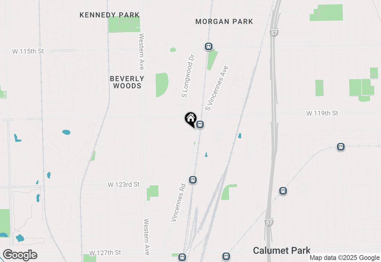 Map of 2106 120th Street, Blue Island, IL 60406