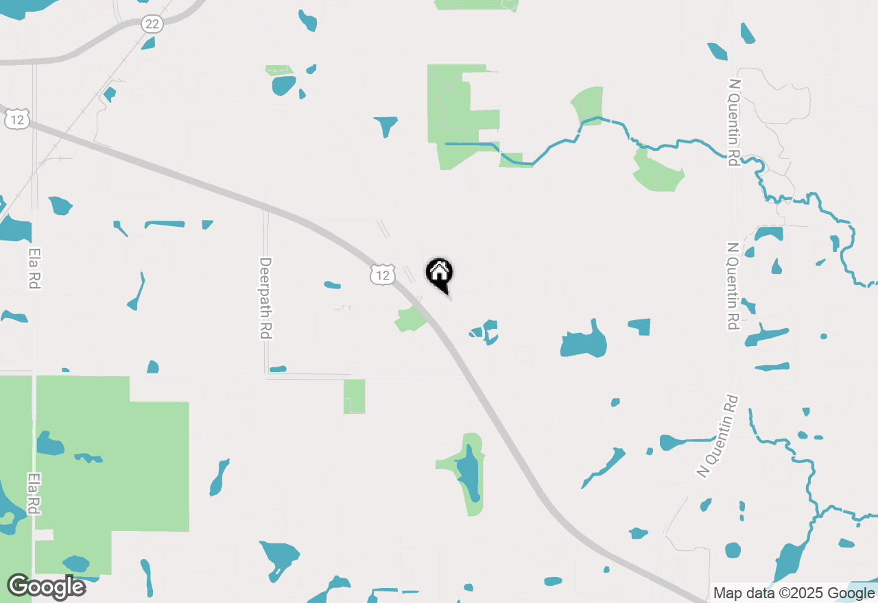 Map of 21742 N Ashley Street, Kildeer, IL 60047