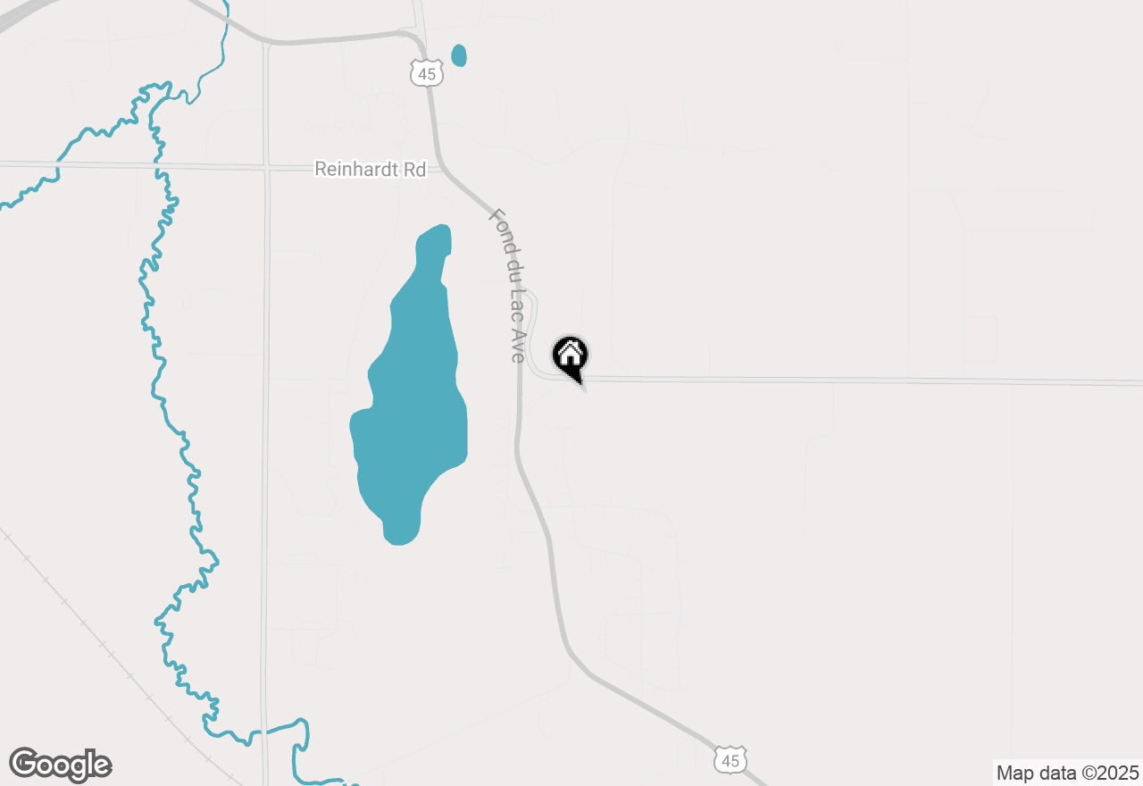 Map of W4626 County Road H, Fond Du Lac, WI 54937