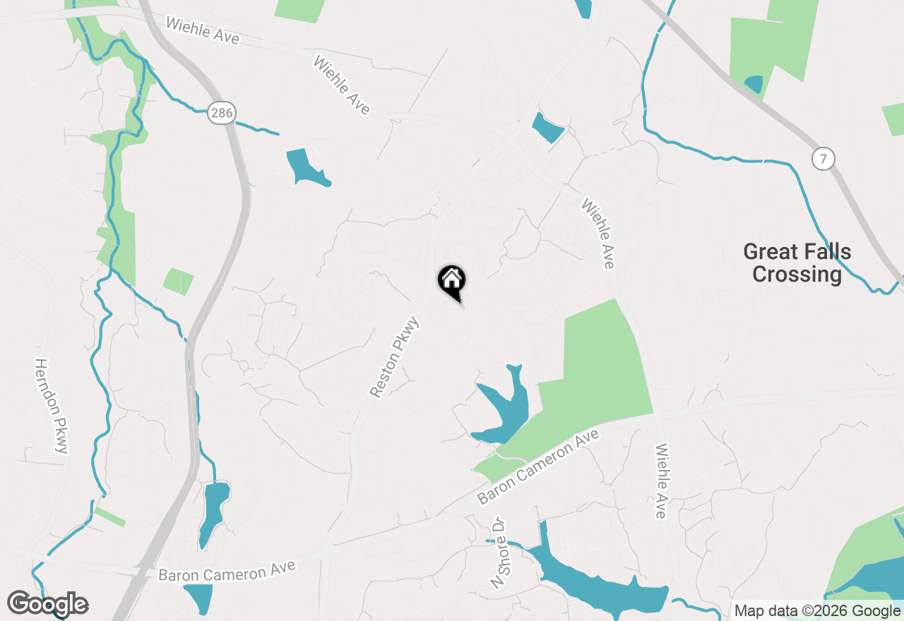 Map of 1473 Church Hill Place, Reston, VA 20194