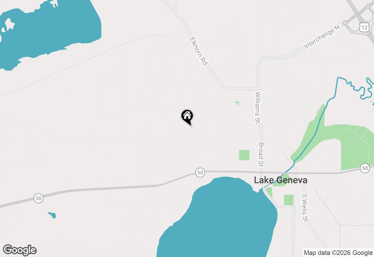 Map of 531 Fremont St, Lake Geneva, WI 53147