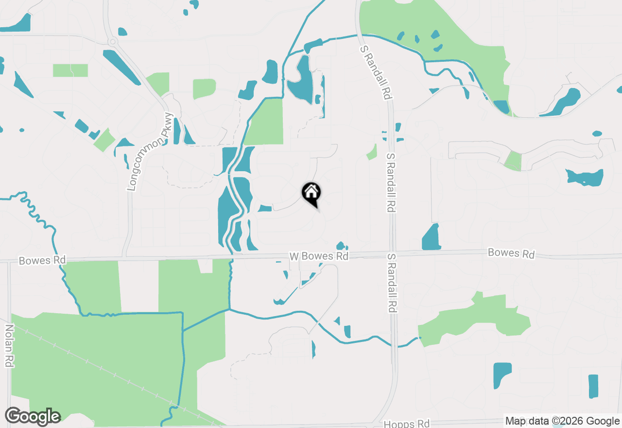 Map of 2488 Harvest Valley, Elgin, IL 60124