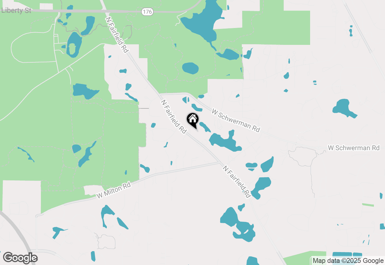 Map of 26575 N Fairfield Road, Wauconda, IL 60084