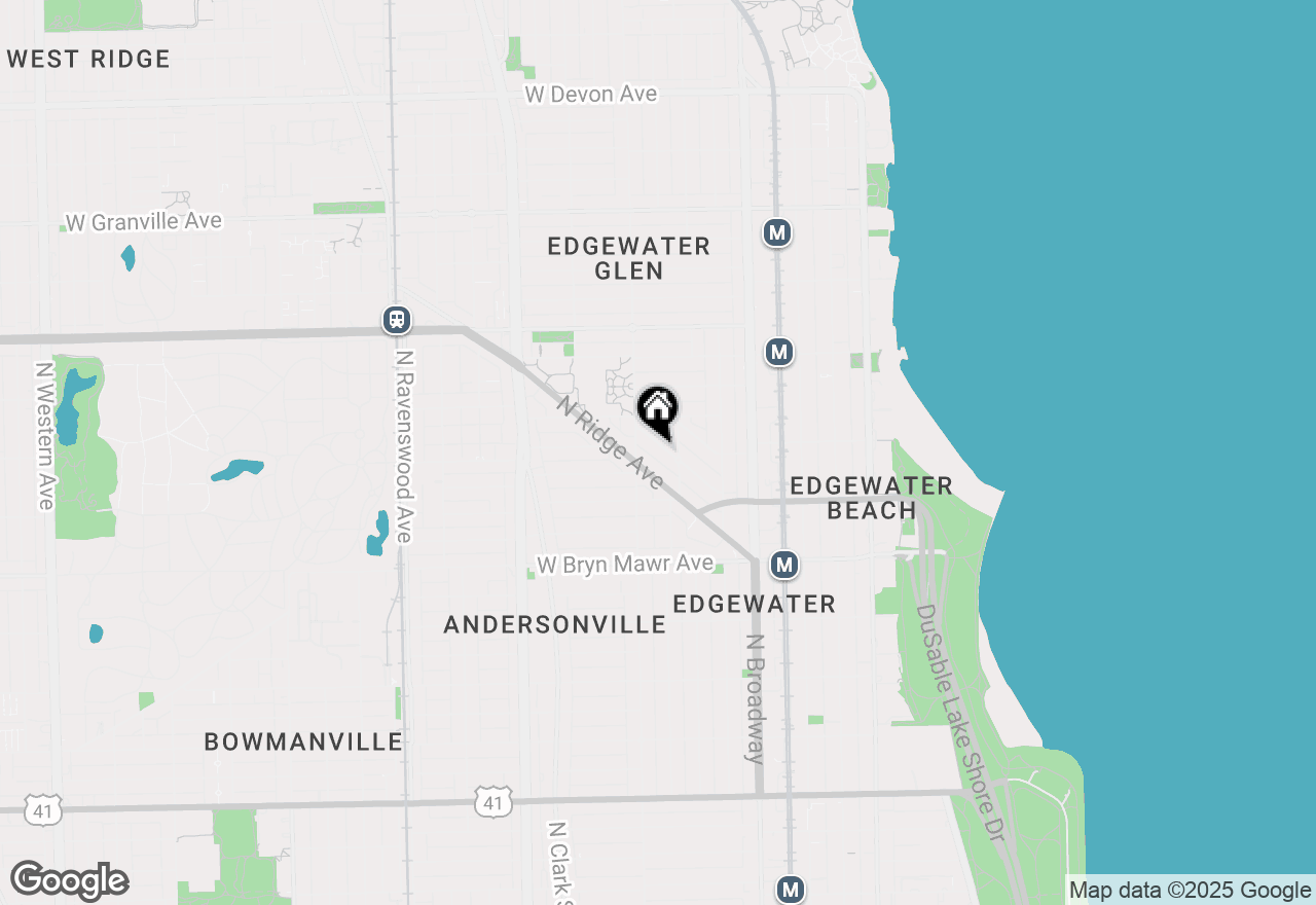 Map of 1319 W Early Avenue #2, Chicago, IL 60660