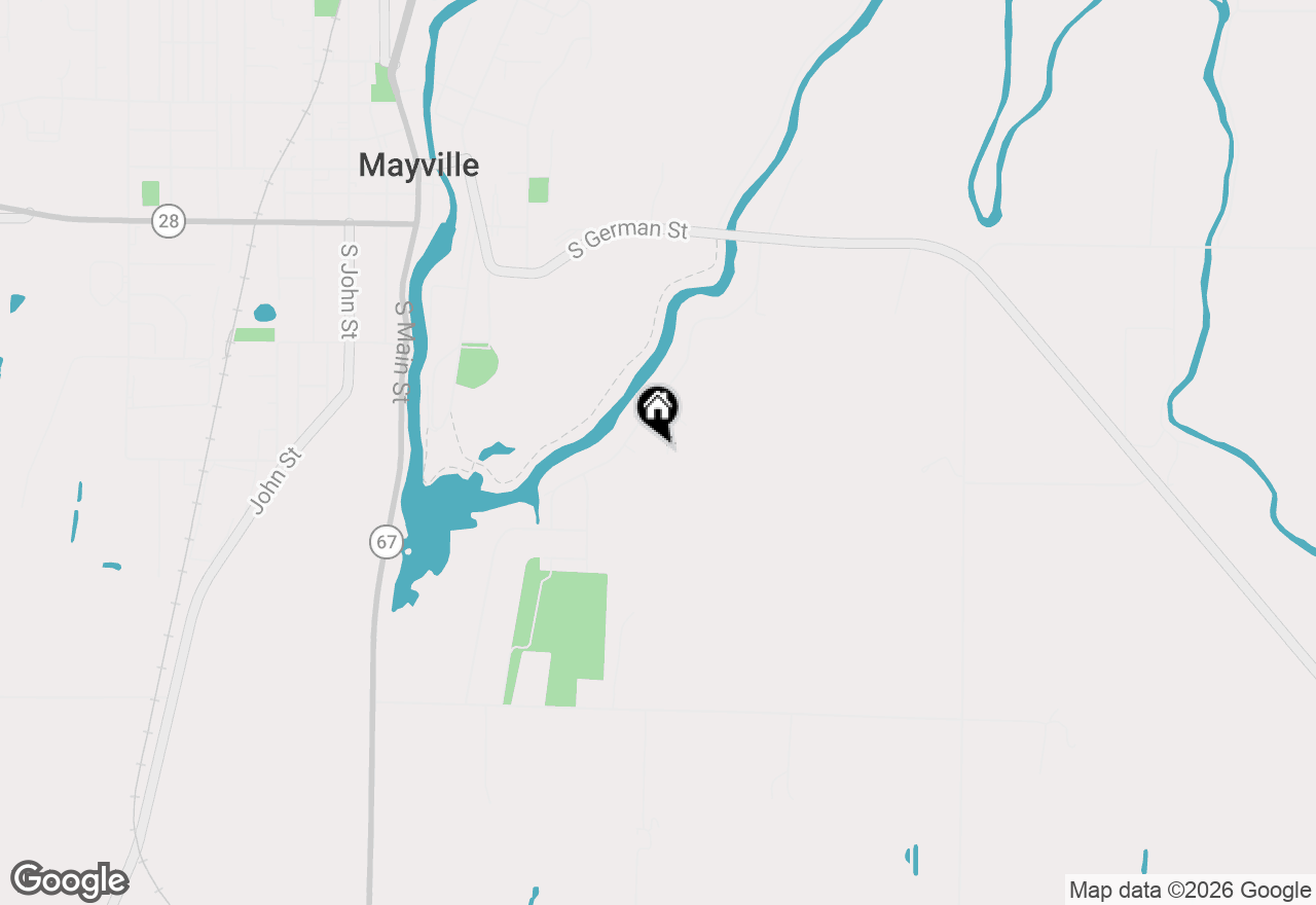 Map of Lt5 Hi View Ct, Mayville, WI 53050