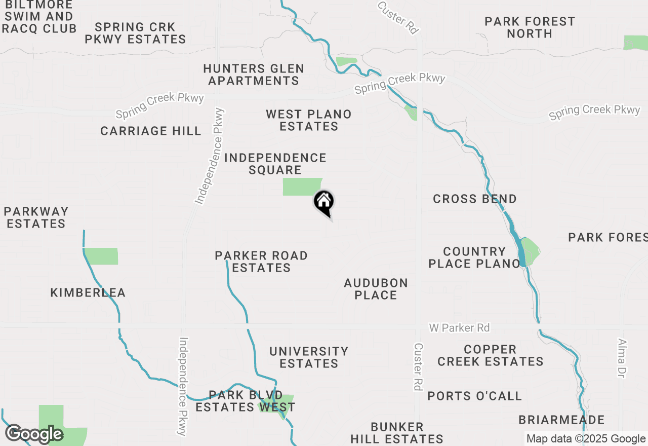 Map of 3840 Silverstone Drive, Plano, TX 75023