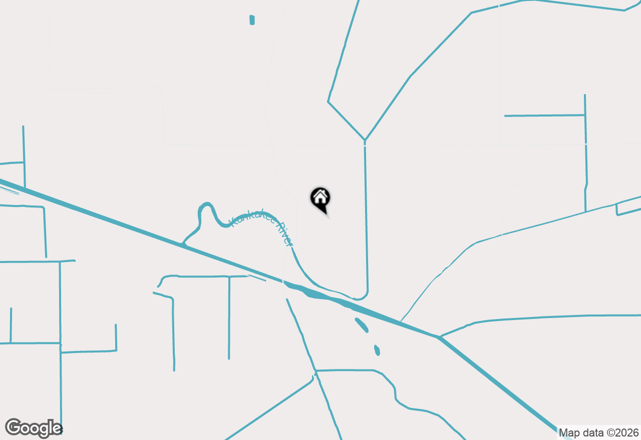 Map of 1083 S Baums Bridge Road, Kouts, IN 46347