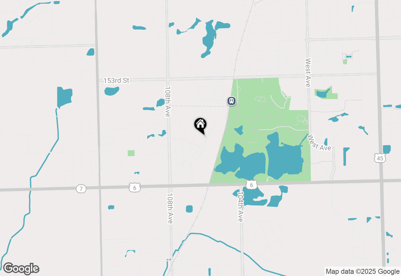 Map of 10617 Owain Way, Orland Park, IL 60462