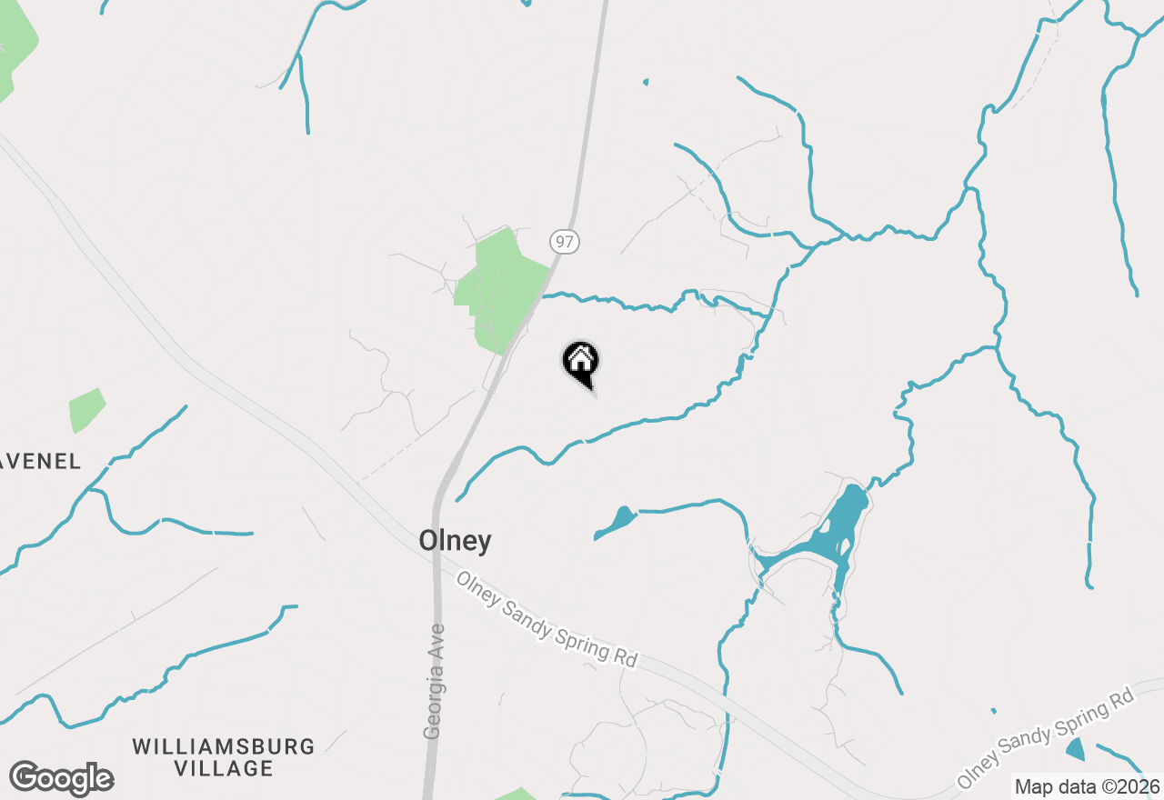 Map of 3003 Gatehouse Court, Olney, MD 20832