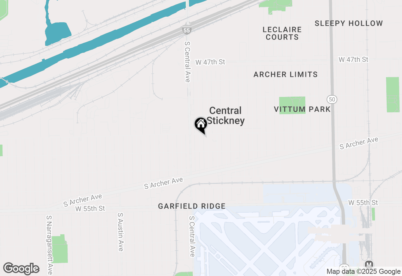 Map of 5111 S Luna Avenue, Chicago, IL 60638