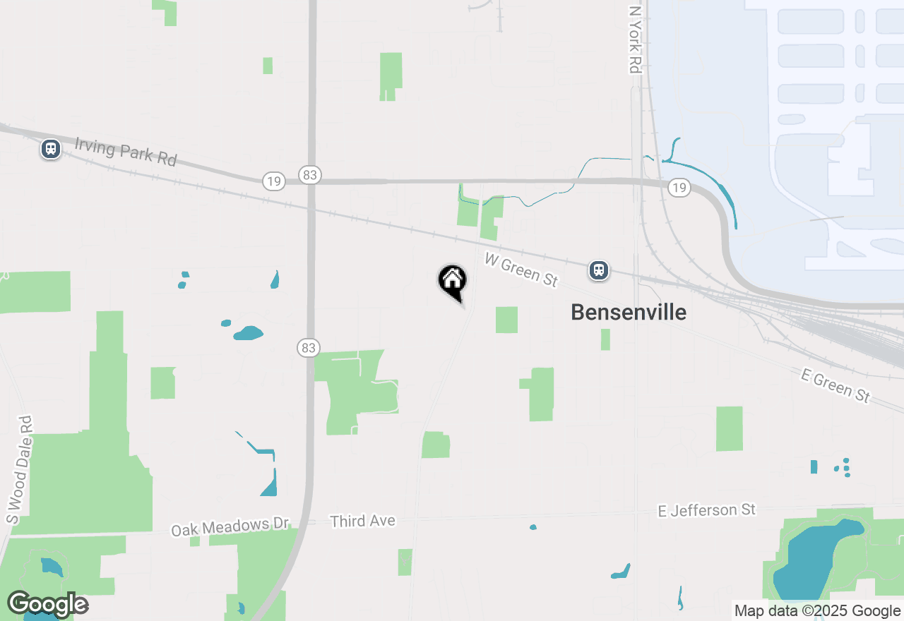 Map of 145 S Ellis Street, Bensenville, IL 60106