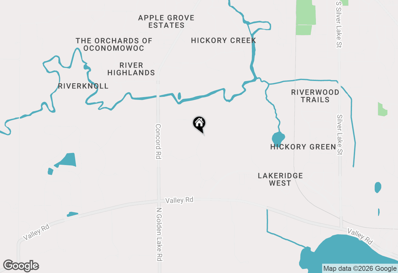 Map of 1206 Arrowood Cir W, Oconomowoc, WI 53066