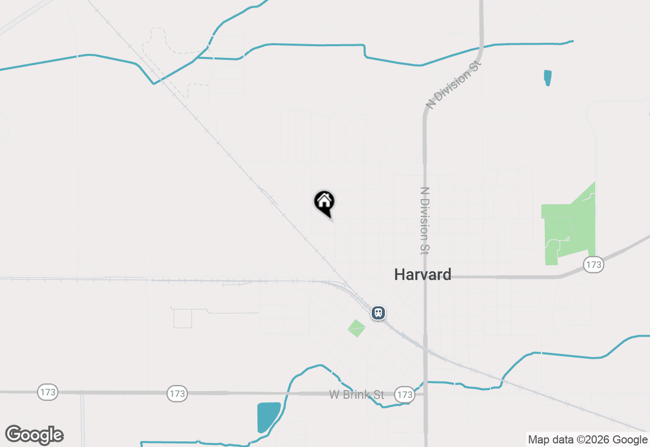 Map of 704 W Mckinley Street, Harvard, IL 60033
