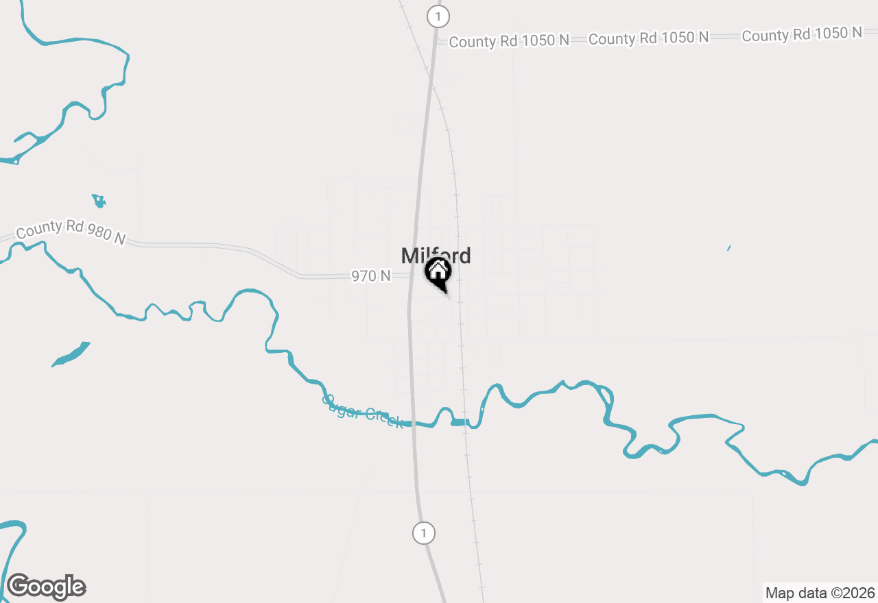 Map of 100 E Lyle Street, Milford, IL 60953