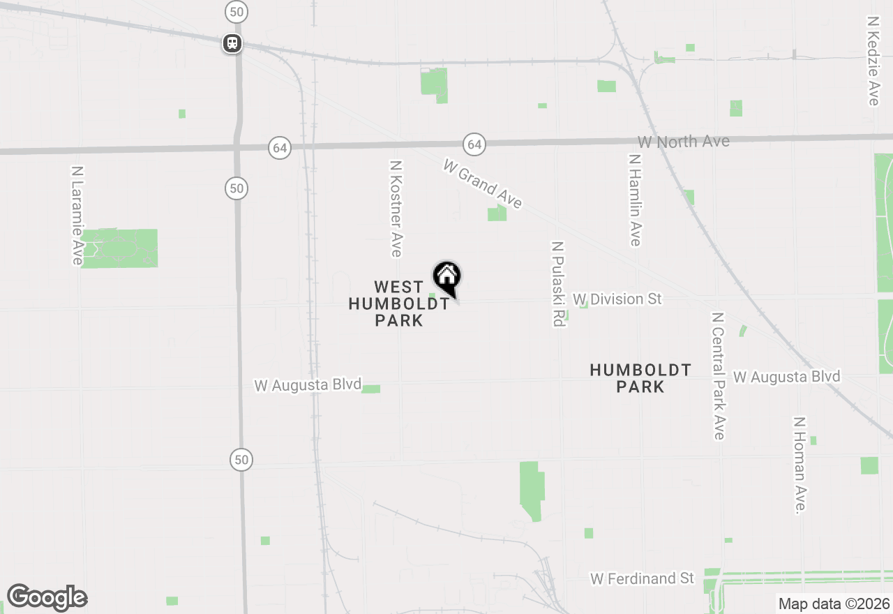 Map of 4247 W Division Street #2R, Chicago, IL 60651