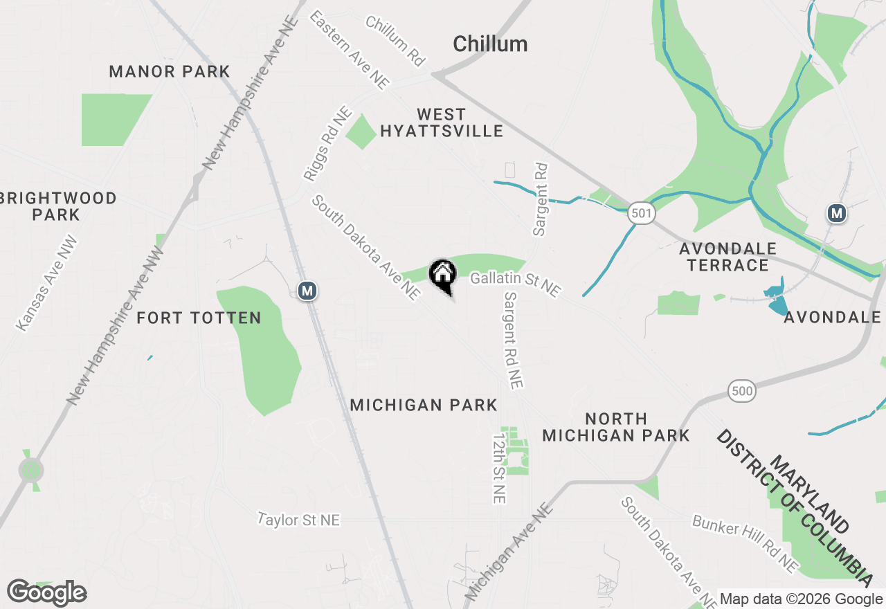 Map of 5049 8th Street Ne, Washington, DC 20017